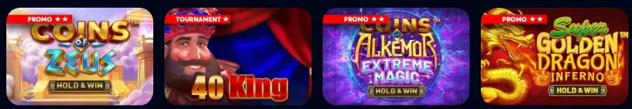 Vergelijking van CASINO ORIA
