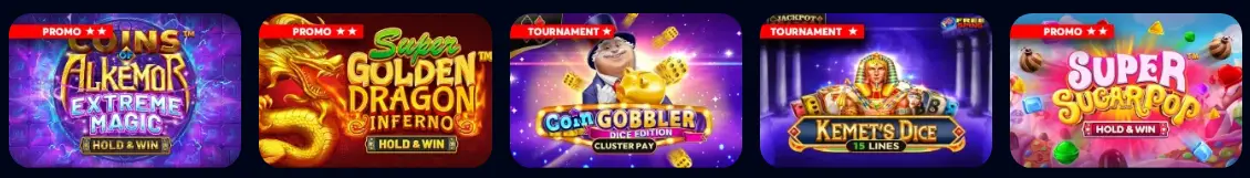 Gokkasten in CASINO ORIA
